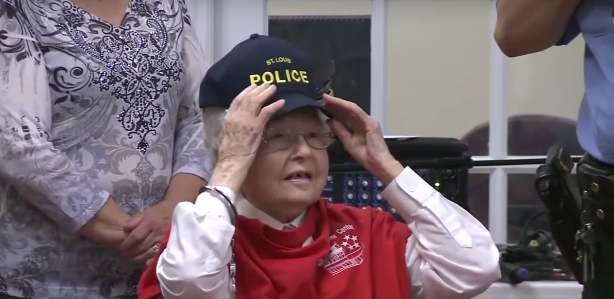 102 Year Old Woman Gets Arrested To Check An Item Off Her Bucket List